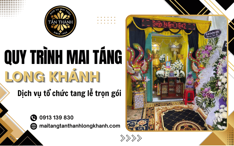 quy trình mai táng long khánh